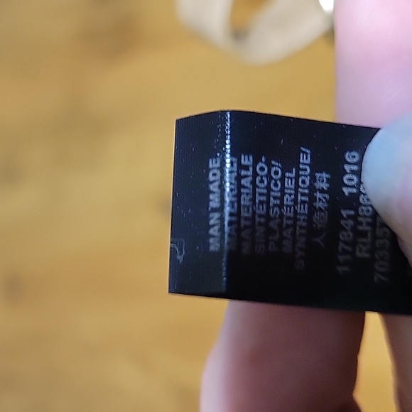 NWOT Relic Oh Happy Day black and white w/ tan adjustable strap crossbody purse - Picture 10 of 11